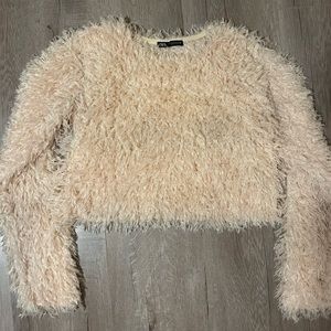 Zara Feather Sweater